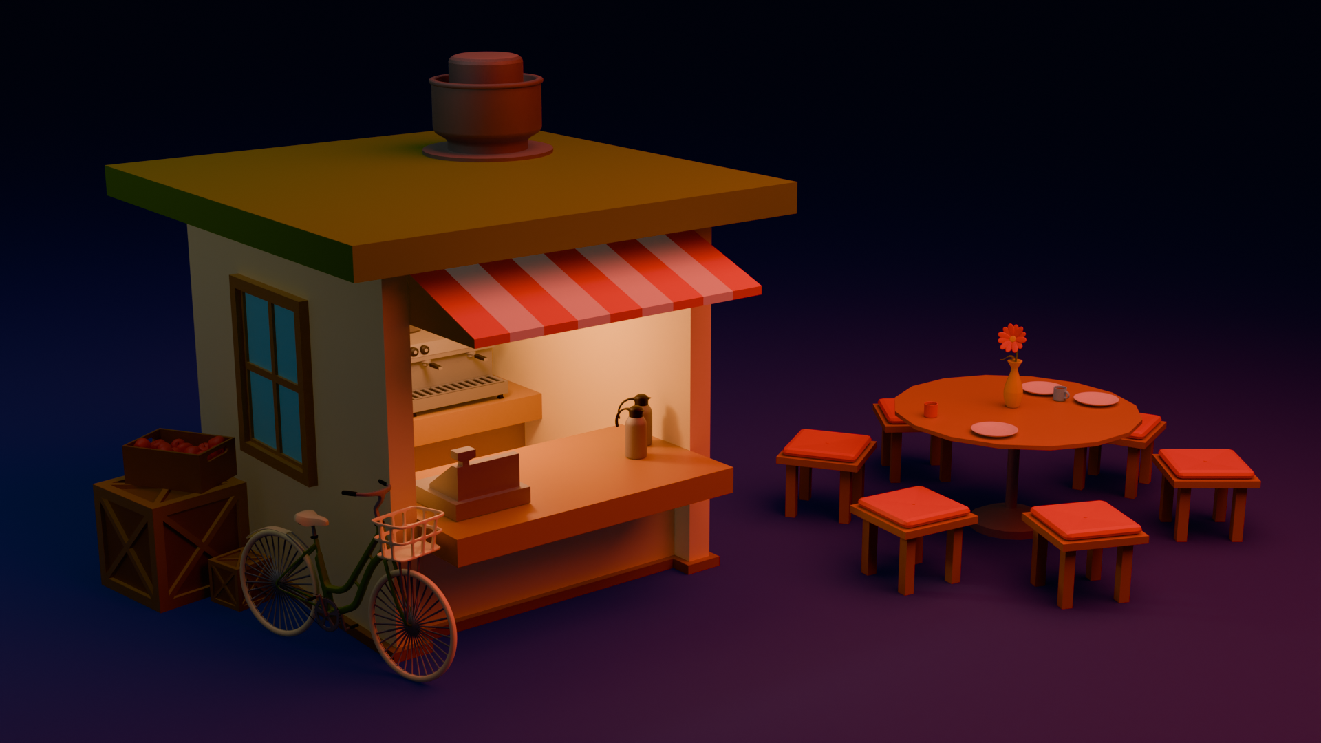 Collection of different 3D Models